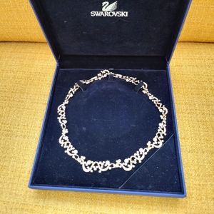SWAROVSKI choker necklace. With box